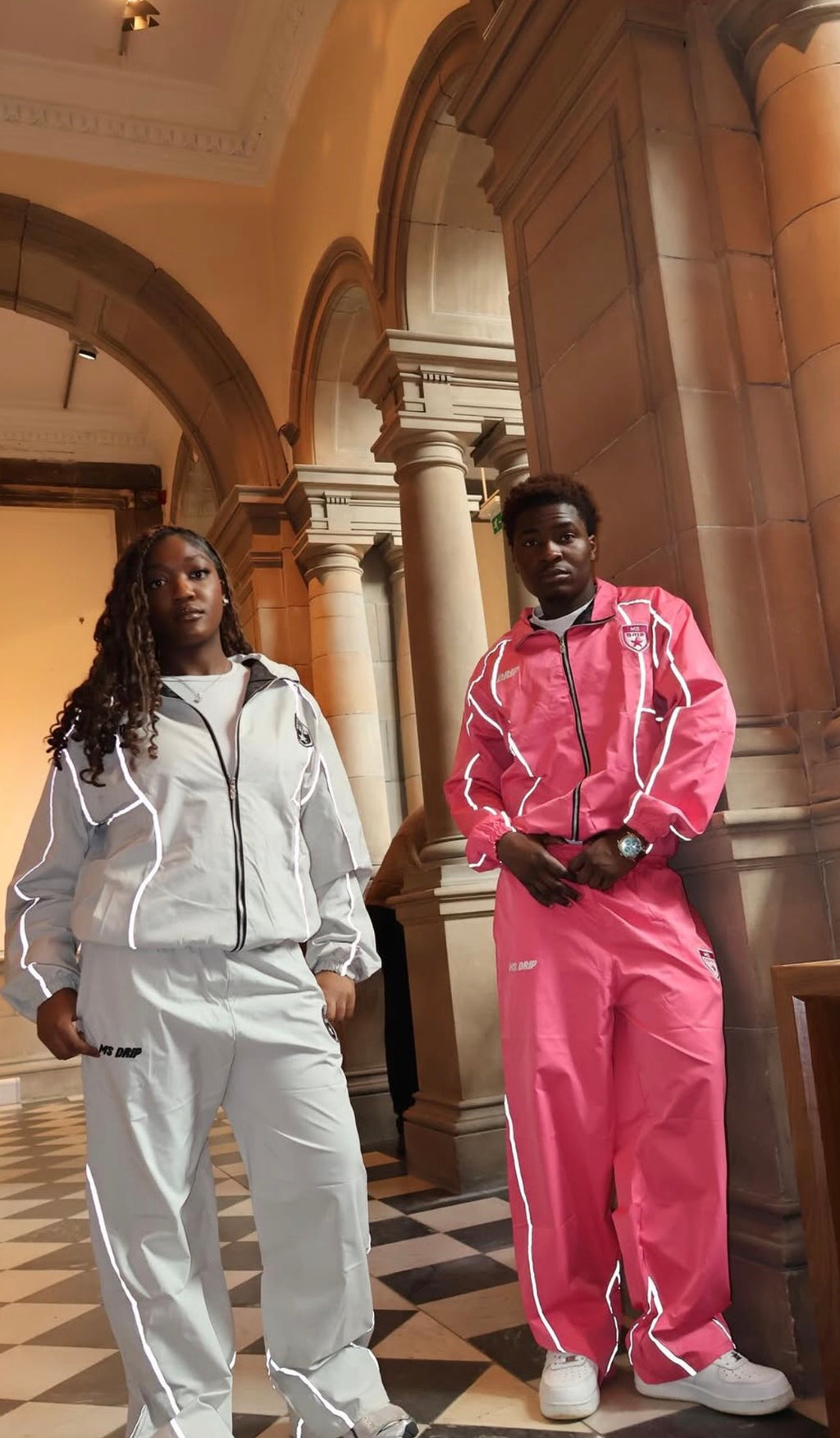 MS DRIP Reflective Tracksuit Collection